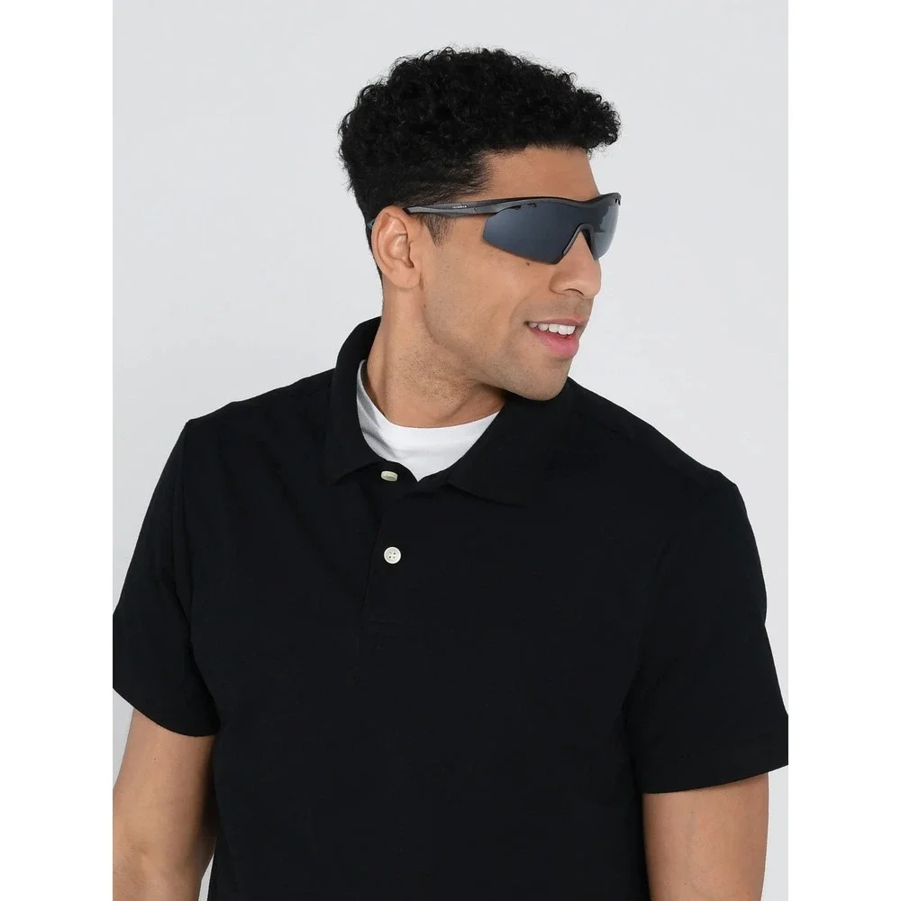 Ironman Active Foster Grant Sunglasses Black Wrap‎ Sport UVA-UVB Protection QQ12